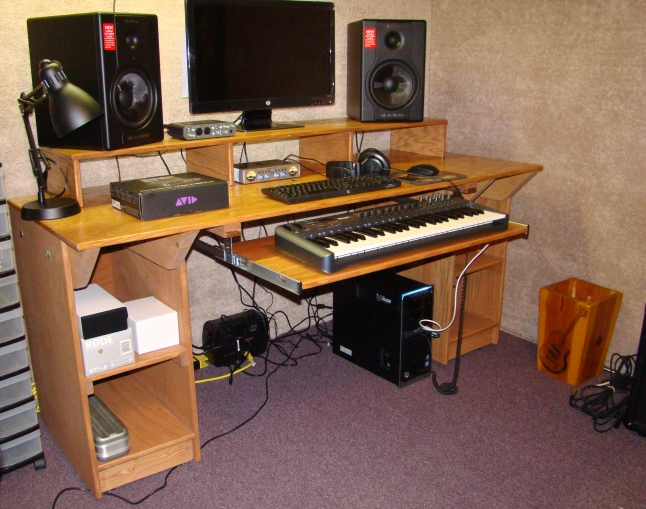 studio workstation desk plans